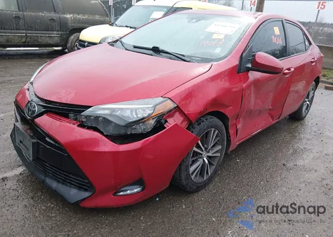 2017 Toyota Corolla Le from USA, damaged, VIN 2T1BURHE4HC791944
